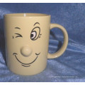 custom funny face coffee mugs